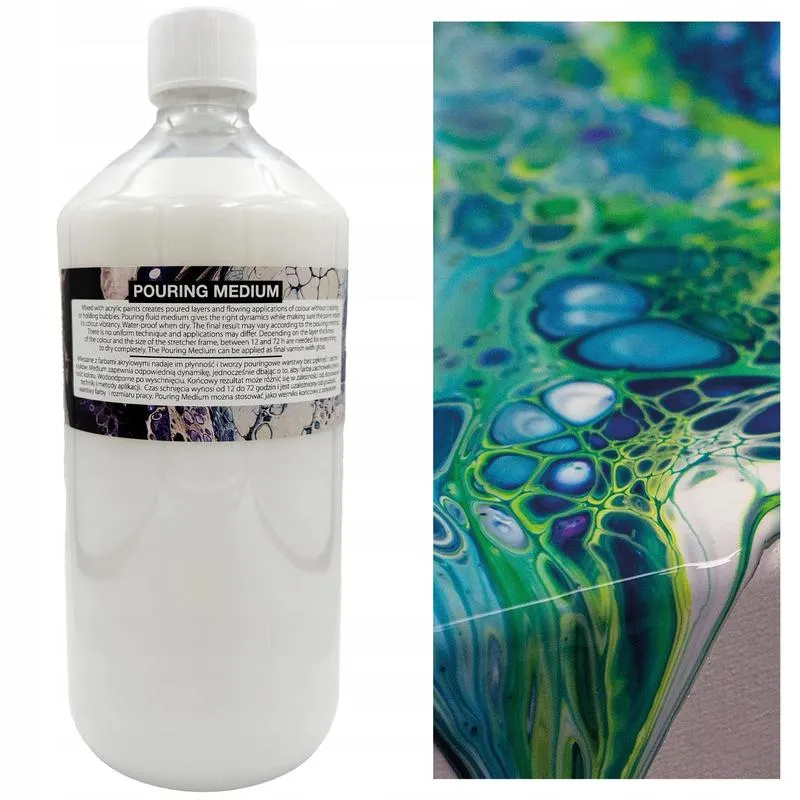 Czym jest pouring medium i jak może odmienić twoje malarskie dzieła?