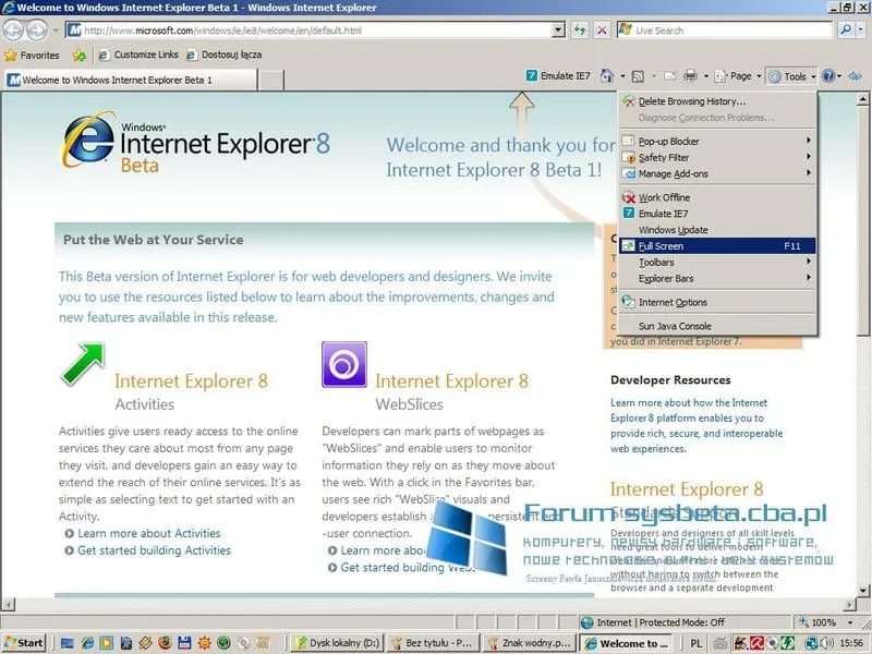 Bezpieczeństwo przeglądarek internetowych