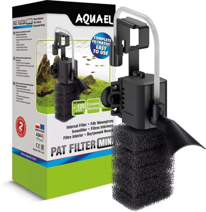 Rodzaje wkładów filtracyjnych w akwarium