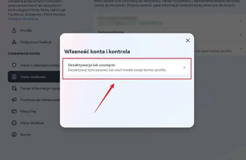 Tymczasowe zawieszenie konta na Instagramie