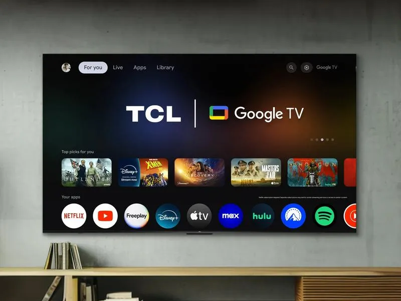 Uruchomienie telewizora TCL